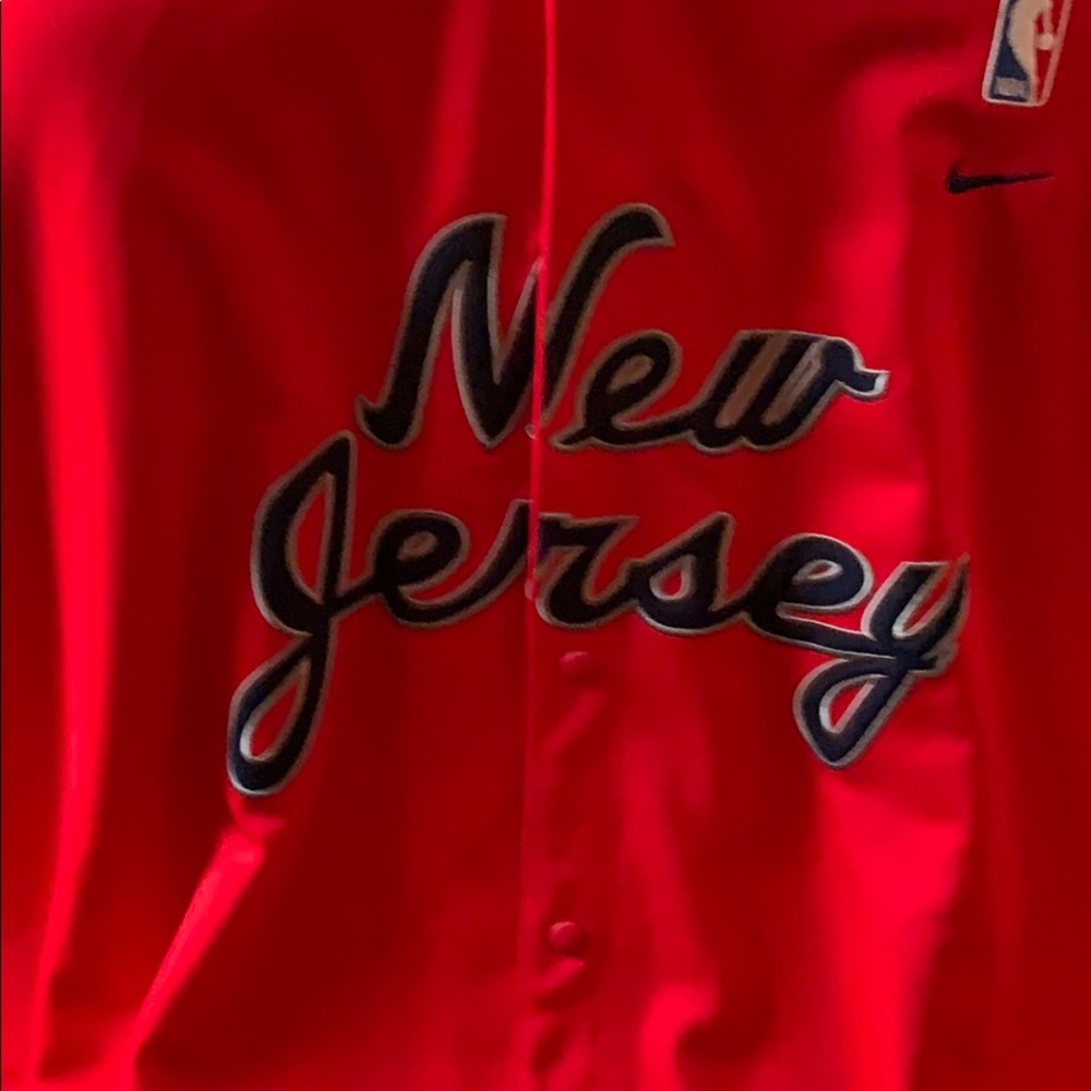 Through back basketball jersey